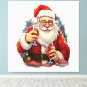 Weihnachten Leinwanddruck (Insitu (Holzboden))