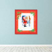 Weihnachten Leinwanddruck (Insitu (Holzboden))