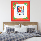 Weihnachten Leinwanddruck (Insitu (Schlafzimmer))