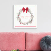 Weihnachten Leinwanddruck (Insitu (Wohnzimmer))