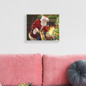 Weihnachten Leinwanddruck (Insitu (Wohnzimmer))