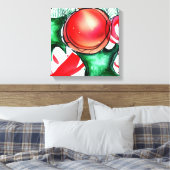 Weihnachten Leinwanddruck (Insitu (Schlafzimmer))