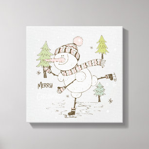 Weihnachten Leinwanddruck