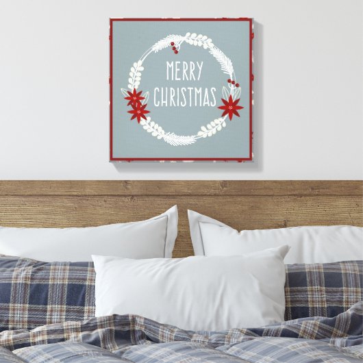Weihnachten Leinwanddruck (Insitu (Schlafzimmer))