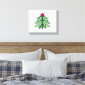 Weihnachten Leinwanddruck (Insitu (Schlafzimmer))