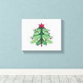 Weihnachten Leinwanddruck (Insitu (Holzboden))