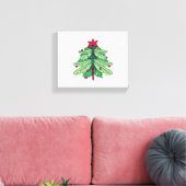 Weihnachten Leinwanddruck (Insitu (Wohnzimmer))