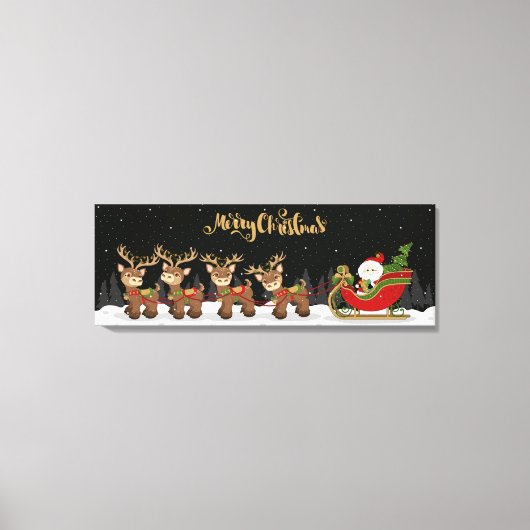 Weihnachten Leinwanddruck (Vorderseite)