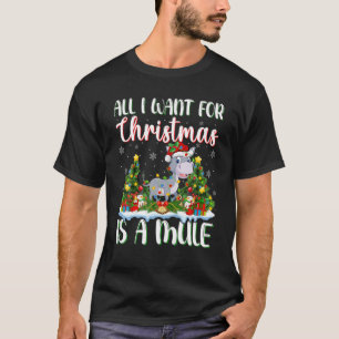Weihnachten leuchtet Weihnachten Alles, was ich zu T-Shirt