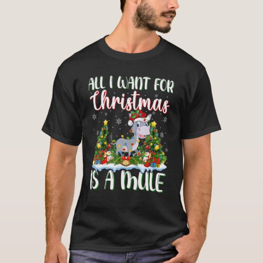 Weihnachten leuchtet Weihnachten Alles, was ich zu T-Shirt (Vorderseite)