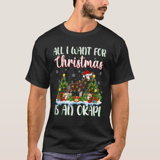 Weihnachten leuchtet Weihnachten Alles, was ich zu T-Shirt (Vorderseite)