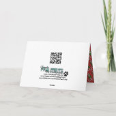 Weihnachten - Lhasa Apso - Muffie (Rückseite)