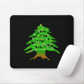 Weihnachten Libanesischer Baum Libanon Fahne Weihn Mousepad (Mit Mouse)