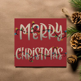 Weihnachten Lichter Frohe Weihnachts-Platz Foto-Ka