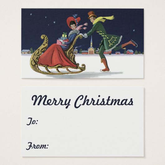 Weihnachten, Liebe Ice Skaten (Vorne & Hinten)