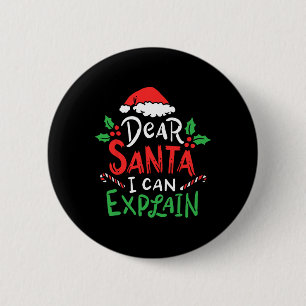 Weihnachten Liebe Santa I kann den lustigen Weihna Button