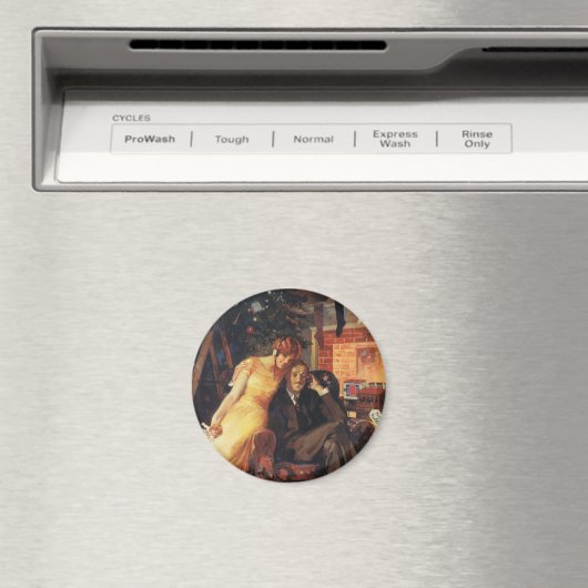 Weihnachten, Liebe und Romantik Magnet (In Situ (Geschirrspüler))