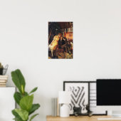 Weihnachten, Liebe und Romantik Poster (Heimbüro)