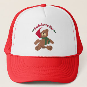 Weihnachten Lieben! Christmas Teddy Bear Truckerkappe