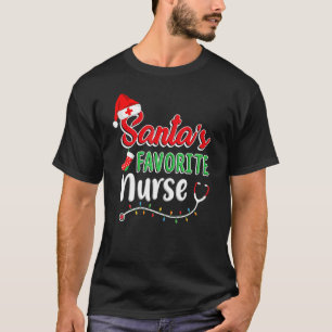Weihnachten Lieblings-Krankenschwester Merry Xmas T-Shirt