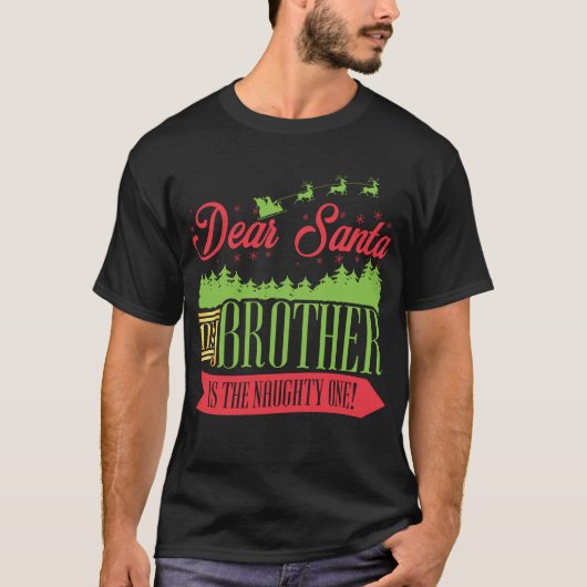 Weihnachten liebt den Weihnachtsmann, den scheußli T-Shirt (Vorderseite)