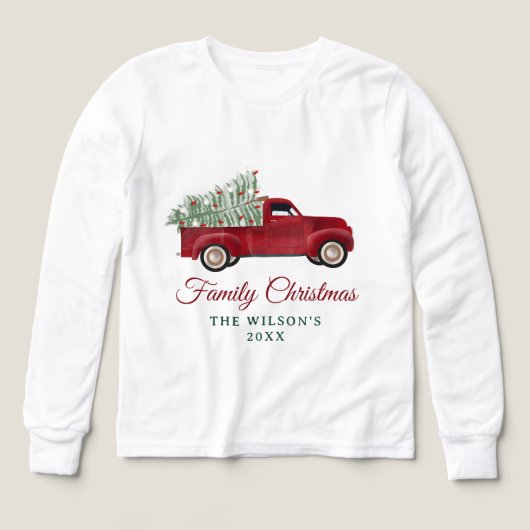 Weihnachten Lieferwagen Weihnachten Weihnachten We (Design Vorderseite)