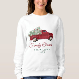 Weihnachten Lieferwagen Weihnachten Weihnachten We Sweatshirt