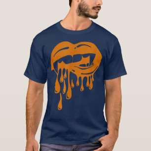 Weihnachten Lippen Party Trick oder Treat Pumpkin T-Shirt