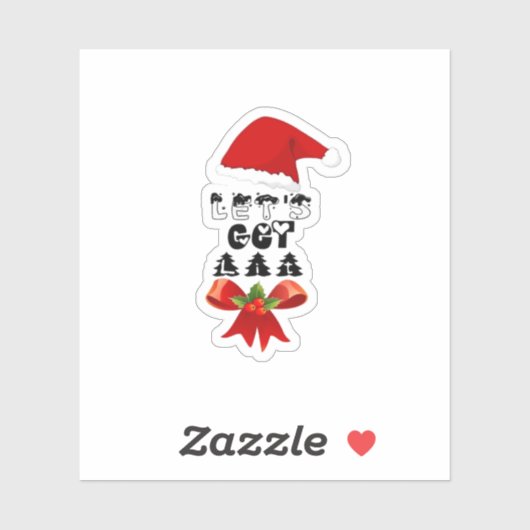 Weihnachten - Lit Classic Aufkleber (Blatt)