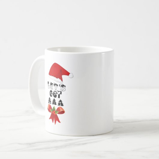 Weihnachten - Lit Classic Kaffeetasse (Vorderseite Links)