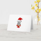Weihnachten - Lit Classic Karte (Gelbe Blume)