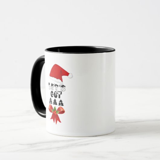 Weihnachten - Lit Classic Tasse (Vorderseite Links)