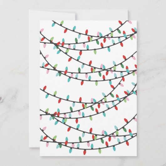 Weihnachten - Lit Cocktail Party Einladung (Rückseite)