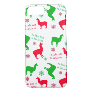 Weihnachten Llama Fa la Llama Urlaub Case-Mate iPhone Hülle