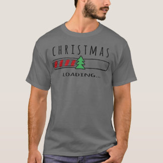 Weihnachten Loading Frohe Weihnachten und ein glüc T-Shirt