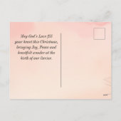 Weihnachten Lord Bless You Bible Verse Winter Szen (Rückseite)