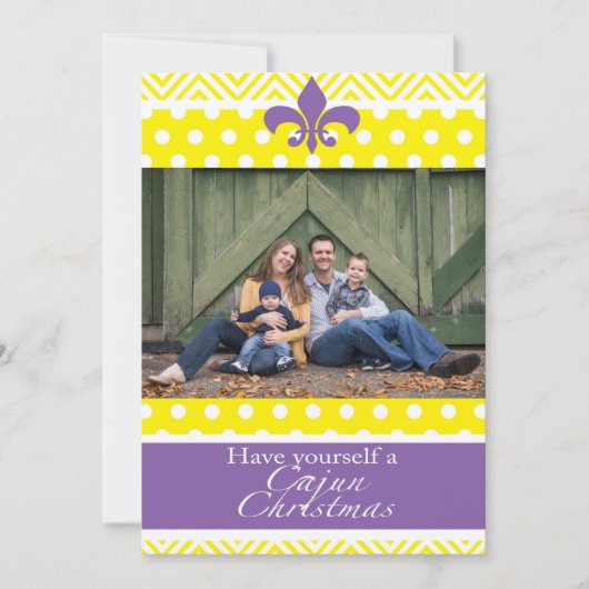 Weihnachten Louisianas Cajun (Vorderseite)