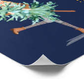 Weihnachten Lovin' Girls Verspieltes Val Corippo Poster (Ecke)