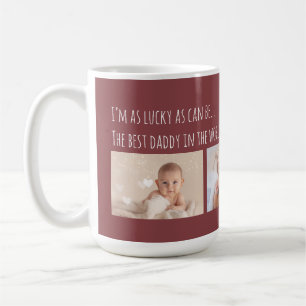 Weihnachten Lucky Me Bester Papa Fotos Personalisi Kaffeetasse