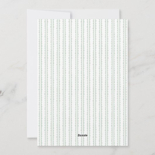 Weihnachten Lush Winter Greenery & Red Bow 3 Foto (Rückseite)