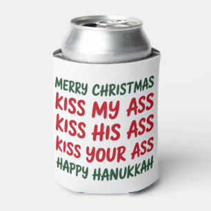 Weihnachten Lustig Fröhliche Weihnachten Sarkastis Dosenkühler