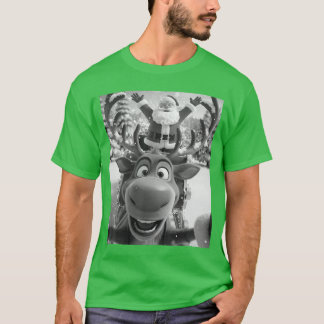 Weihnachten Lustig Rein Sie mit Santa Sleigh Xmas T-Shirt