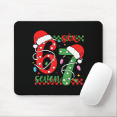 Weihnachten Lustig Six Seven 6 7 Meme Gen Alpha Sl Mousepad (Mit Mouse)