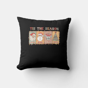 Weihnachten Lustig Vintage Tis The Season Männer F Kissen
