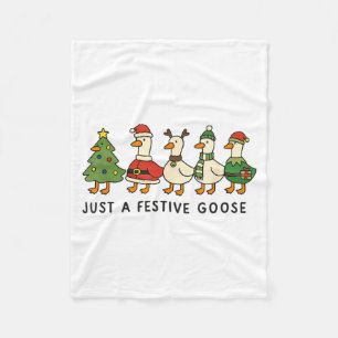 Weihnachten Lustige Dumme Gans Weihnachten PJs Nur Fleecedecke