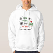 Weihnachten, lustige Weihnachtsquotenhoodie, cu Hoodie (Vorderseite)