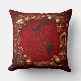 Weihnachten Luxuriöse Rich Texture Frohe Weihnacht Kissen