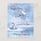 Weihnachten machen ein fröhliches Geräusch Schneeg (Vorderseite)