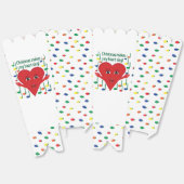 "Weihnachten macht mein Herz singen" Gesangsherz Geschenkschachtel (Ungeklappt)