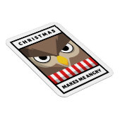 Weihnachten macht mich wütend magnet (Rechte Seite)